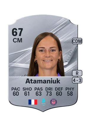 Atamaniuk - 67 - Rare EA FC 27 card