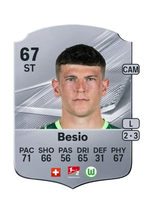 Besio - 67 - Rare EA FC 27 card