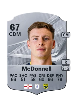 McDonnell - 67 - Rare EA FC 27 card
