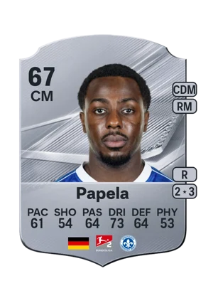 Papela - 67 - Rare EA FC 27 card