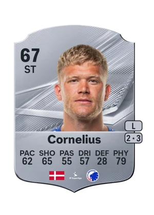 Cornelius - 67 - Rare EA FC 27 card
