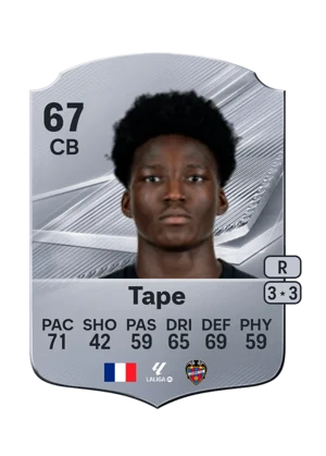 Tape - 67 - Rare EA FC 27 card