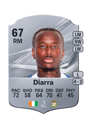 Diarra - 67 - Rare EA FC 27 card