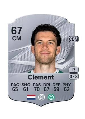 Clement - 67 - Rare EA FC 27 card