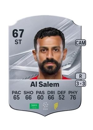 Al Salem - 67 - Rare EA FC 27 card