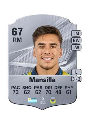 Mansilla - 67 - Rare EA FC 27 card