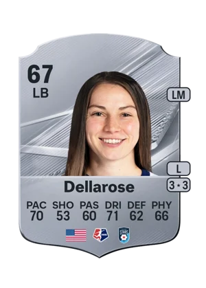 Dellarose - 67 - Rare EA FC 27 card