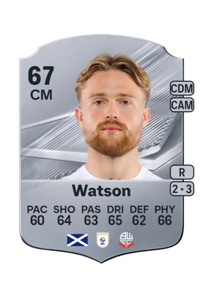 Watson - 67 - Rare EA FC 27 card