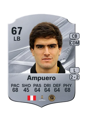 Ampuero - 67 - Rare EA FC 27 card