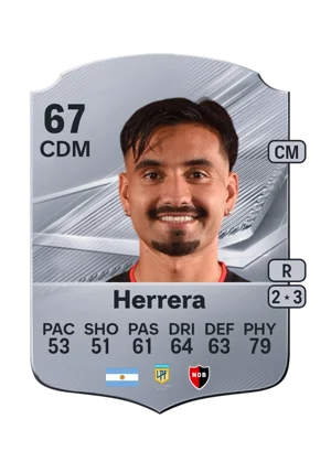 Herrera - 67 - Rare EA FC 27 card