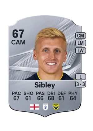 Sibley - 67 - Rare EA FC 27 card