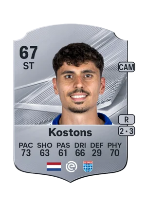 Kostons - 67 - Rare EA FC 27 card