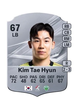 Kim Tae Hyun - 67 - Rare EA FC 27 card