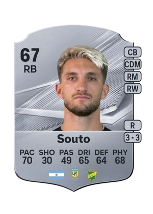 Souto - 67 - Rare EA FC 27 card