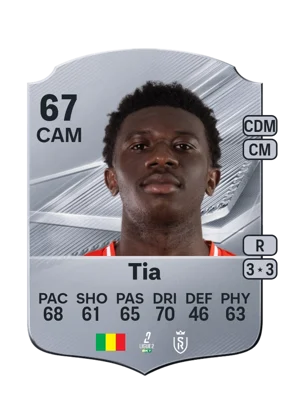 Tia - 67 - Rare EA FC 27 card