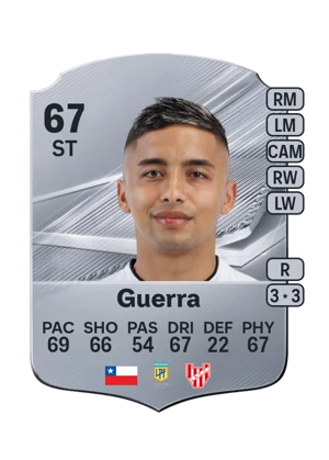 Guerra - 67 - Rare EA FC 27 card