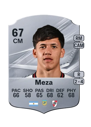 Meza - 67 - Rare EA FC 27 card