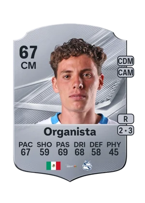 Organista - 67 - Rare EA FC 27 card