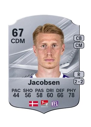Jacobsen - 67 - Rare EA FC 27 card