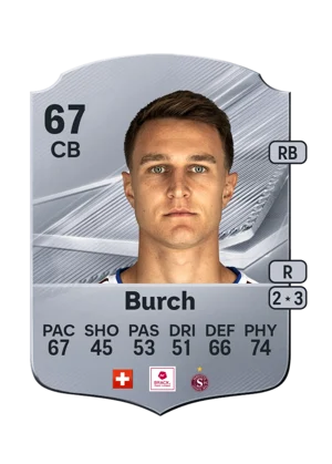 Burch - 67 - Rare EA FC 27 card