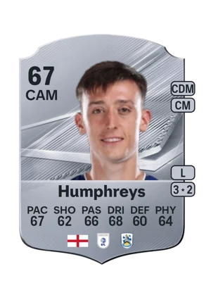 Humphreys - 67 - Rare EA FC 27 card