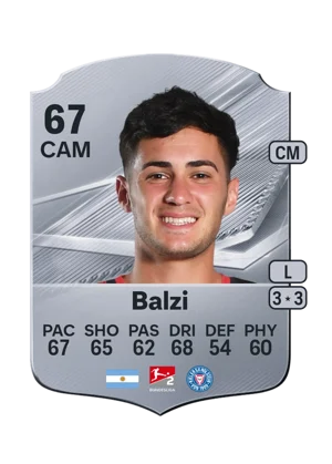 Balzi - 67 - Rare EA FC 27 card