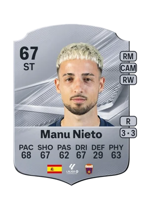 Manu Nieto - 67 - Rare EA FC 27 card