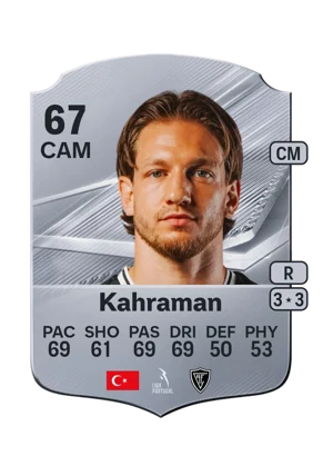 Kahraman - 67 - Rare EA FC 27 card