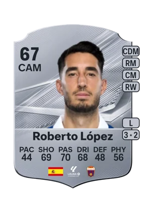 Roberto López - 67 - Rare EA FC 27 card