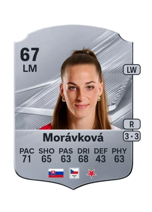 Morávková - 67 - Rare EA FC 27 card