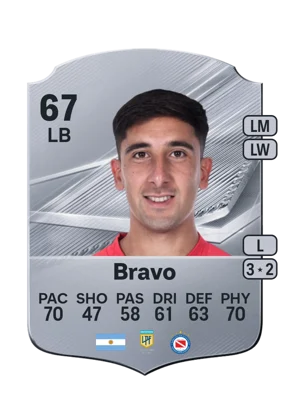 Bravo - 67 - Rare EA FC 27 card