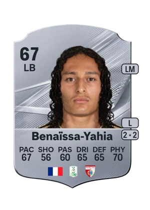 Benaïssa-Yahia - 67 - Rare EA FC 27 card