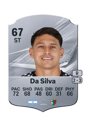 Da Silva - 67 - Rare EA FC 27 card