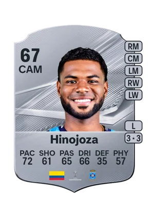 Hinojoza - 67 - Rare EA FC 27 card