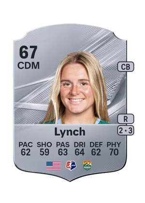 Lynch - 67 - Rare EA FC 27 card