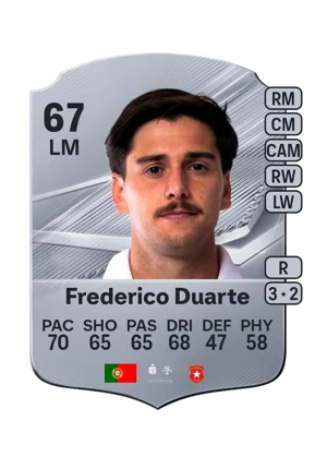 Frederico Duarte - 67 - Rare EA FC 27 card
