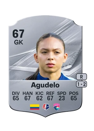 Agudelo - 67 - Rare EA FC 27 card