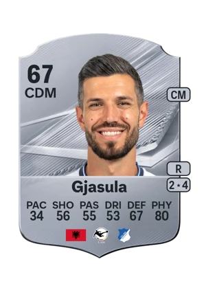Gjasula - 67 - Rare EA FC 27 card