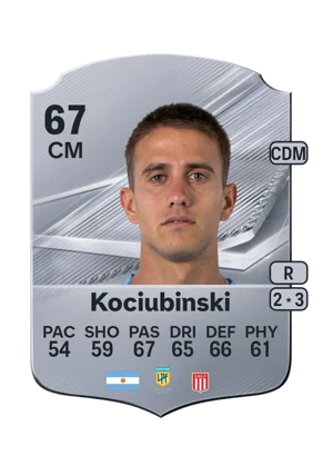 Kociubinski - 67 - Rare EA FC 27 card