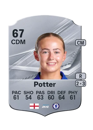 Potter - 67 - Rare EA FC 27 card
