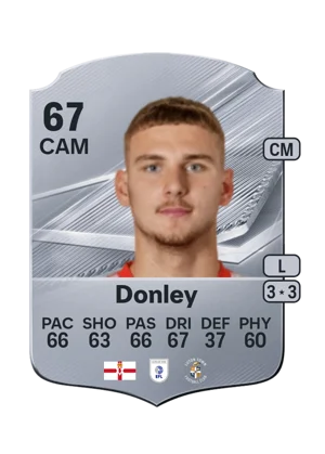 Donley - 67 - Rare EA FC 27 card