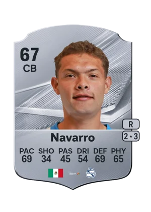 Navarro - 67 - Rare EA FC 27 card