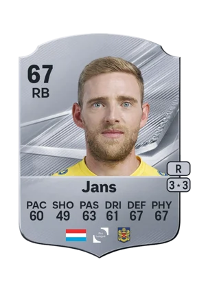 Jans - 67 - Rare EA FC 27 card