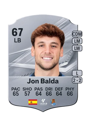 Jon Balda - 67 - Rare EA FC 27 card