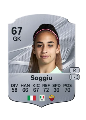 Soggiu - 67 - Rare EA FC 27 card