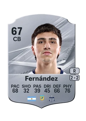 Fernández - 67 - Rare EA FC 27 card