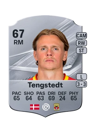 Tengstedt - 67 - Rare EA FC 27 card