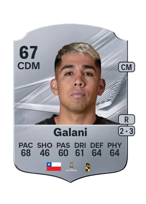 Galani - 67 - Rare EA FC 27 card