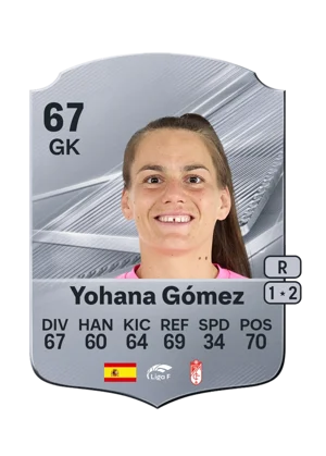 Yohana Gómez - 67 - Rare EA FC 27 card