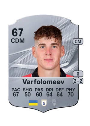 Varfolomeev - 67 - Rare EA FC 27 card